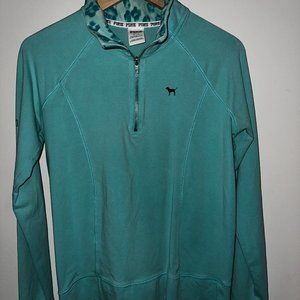 PINK Teal 1/4 Zip